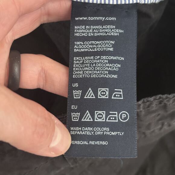 Y2K 90s Tommy Hilfiger Low Rise Cargo‎ Pants 2 Utility Adjustable GORP Hiking - Picture 10 of 11